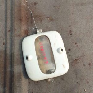 Used roof light for Dodge Calibre, shown front angle with visible mounting points and wiring harness.Used roof