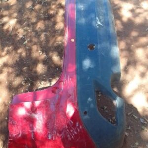 Rear view of a used Mazda CX5 bumper showing mounting points and surface condition.Rear view of a used Mazda C
