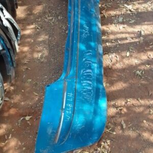 Rear view of a used Mercedes W168 rear bumper, showing mounting points and overall shape.Rear view of a used M