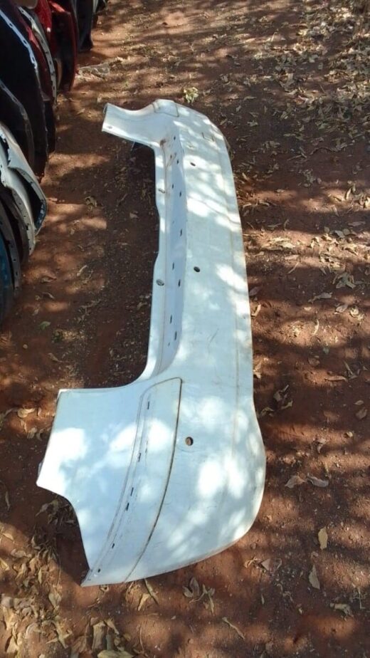 2007 Mercedes W169 Rear Bumper - Used Rear bumper for Mercedes W169 shown from rear angle, used condition with slight wear visible.Rear bumper for M