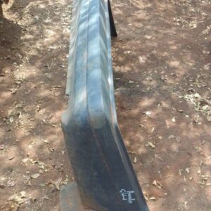 Rear view of a used rear bumper for a 1988 Honda Ballade, shown front-facing on a plain background.Rear view o