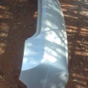 Rear view of a used Honda Civic rear bumper showing mounting points and surface condition.Rear view of a used