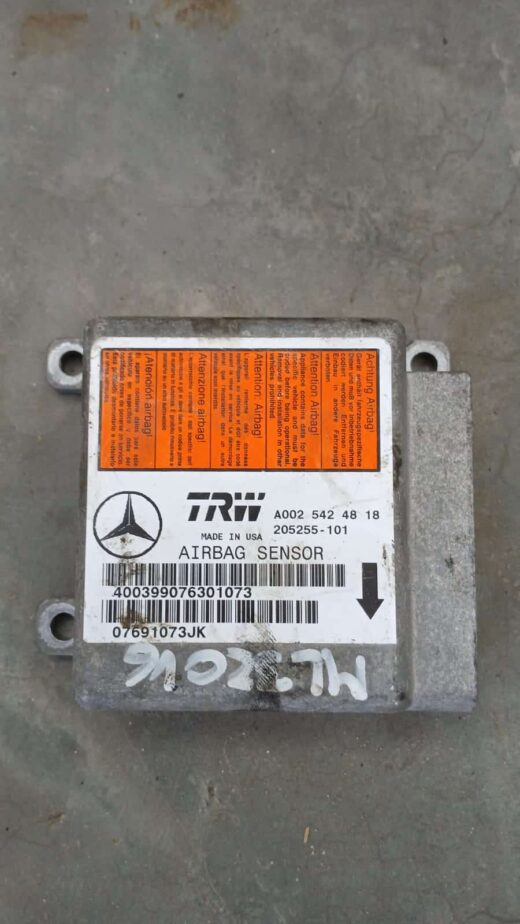 Mercedes Ml320 W163 Airbag Control Module A0025454818 Mercedes Ml320 W163 Airbag Control Module A0025454818 – main product image