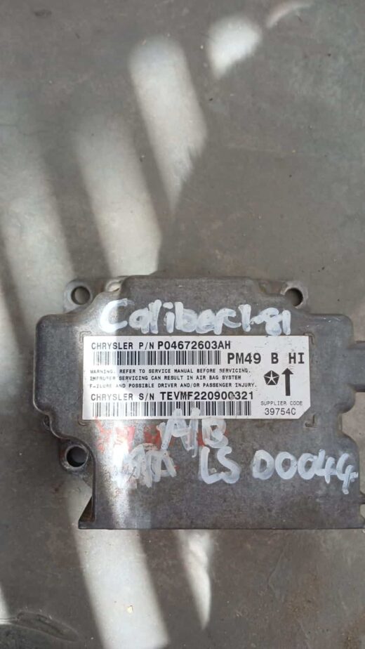 Dodge Caliber Airbag Control Unit/ Module Dodge Caliber Airbag Control Unit/ Module