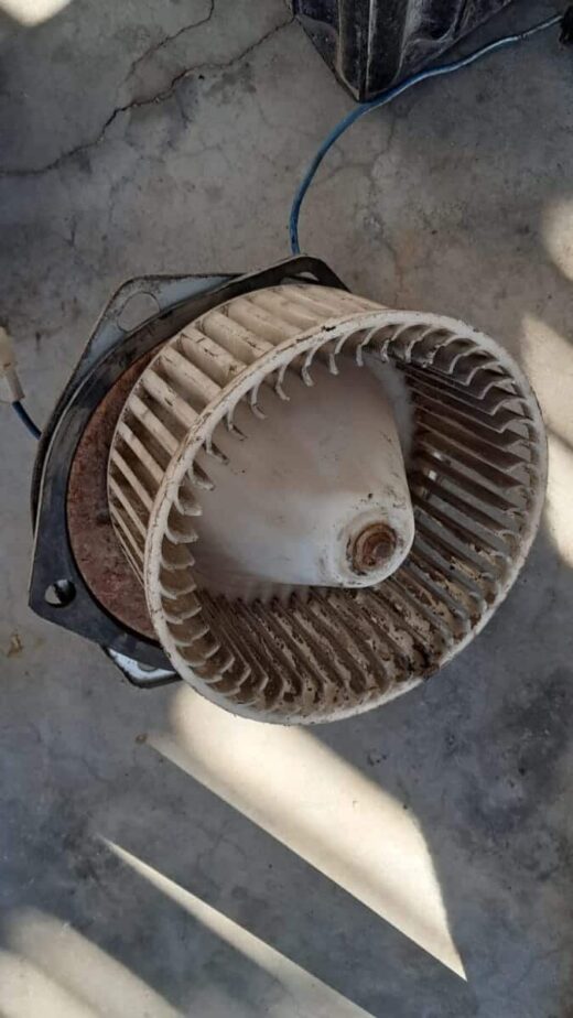Used Toyota Corolla Blower Fan – Genuine Replacement Part – side angle