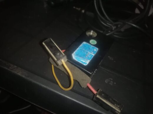 Electronic Radio Antenna Module Chevrolet AVEO T250 2003 2011 – installed view