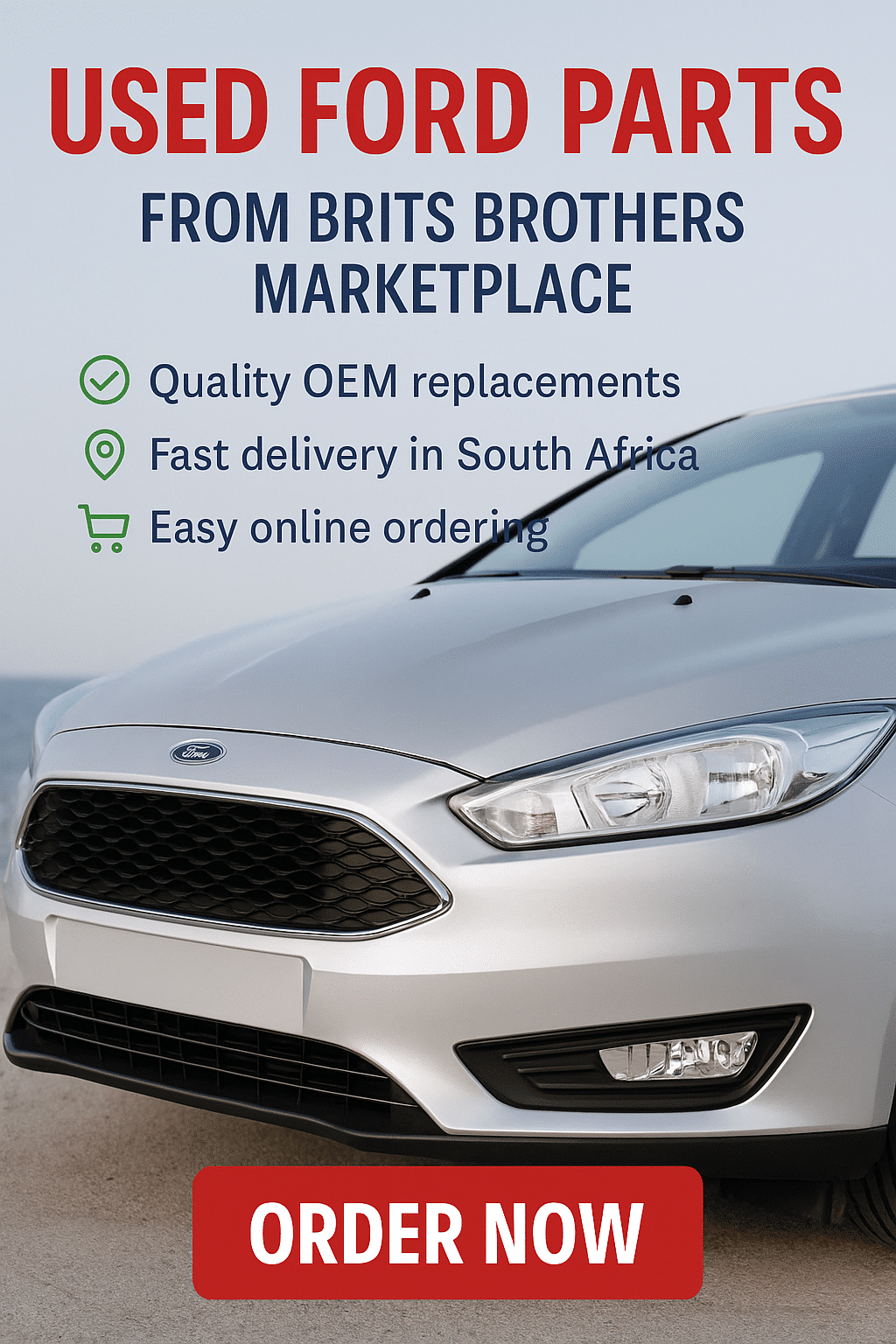 Ford Used Parts & Spares | Quality Tested | Brits Brothers Marketplace