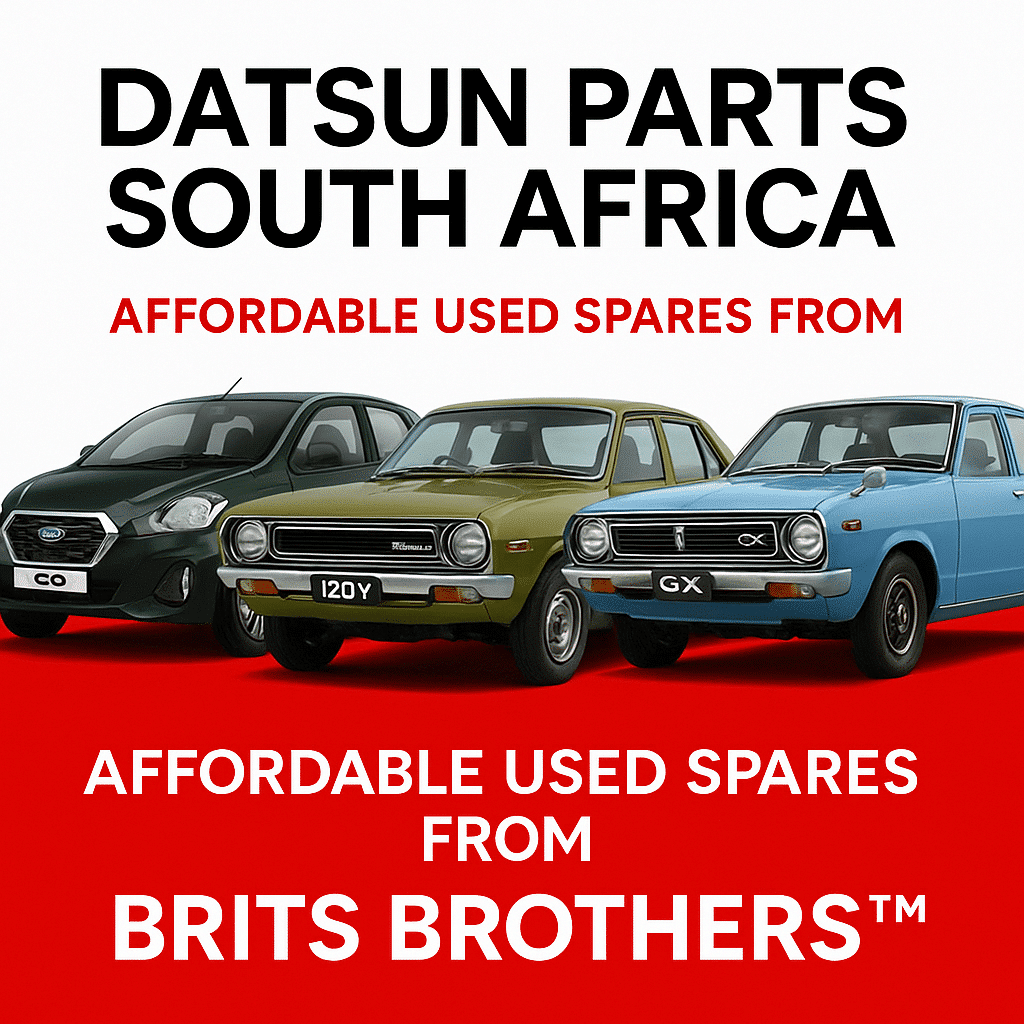 Datsun Parts South Africa – Brits Brothers Used OEM Spares Banner