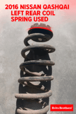2016 Nissan Qashqai Left Rear Coil Spring Used - Brits Brothers™