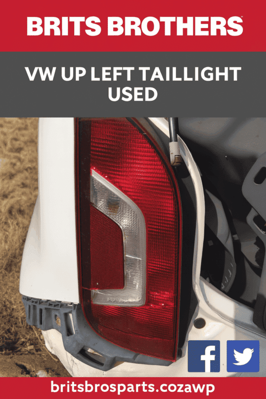 VW Up left taillight used – Brits Brothers™