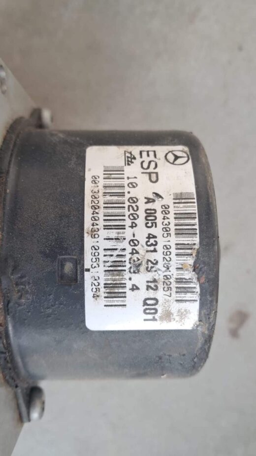 Mercedes C180 W203 ABS pump used – tested OEM module