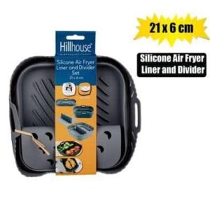 Air fryer liner and divider sqr 21x6cm – main product image