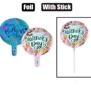 Balloon air fill w/stick mother’s day – main product image