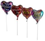 Balloons air fill w/stick mother’s day – main product image