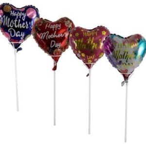 Balloons air fill w/stick mother’s day – main product image