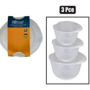 Mixing bowls set non slip 1.5l/2l/2.5l – main product image