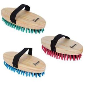 Scrubbing/polish brush wooden back – main product image