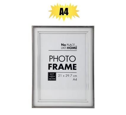 031-000811-D.jpg Picture frame pl multi layer 21x29cm gry – main product image