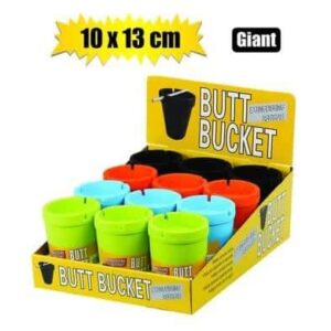 Ashtray plastic tub giant 10x13cm asstd – main product image
