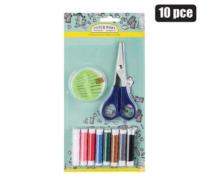 042-000305.Jpg Haberdashery sewing kit 10pc – main product image