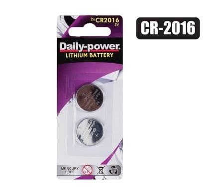 046-002016-Pk2.Jpg Batteries lithium cr 2016(3v) / l10 2pce – main product image
