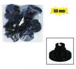 Batten holder nylon 50mm black bulk – main product image