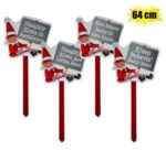 Xmas elf plant stick 64cm – main product image