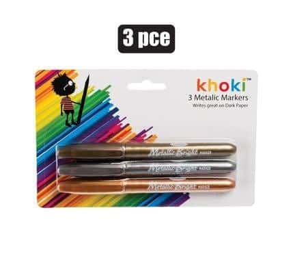 071-001010.Jpg Marker metallic 3pce gold/silver/bronze – main product image