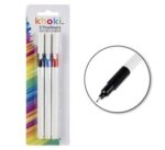 Pen fineliner red/blue/black 0.4mm – main product image
