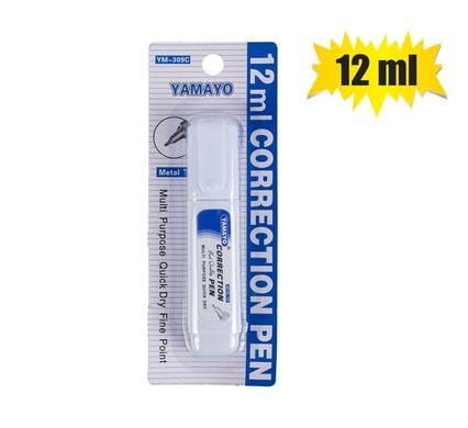 071-081110.Jpg Correction fluid pen yamayo mtl tip 12ml – main product image