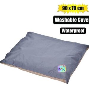 Pet bed pvc waterproof large 90x70cm – main product image
