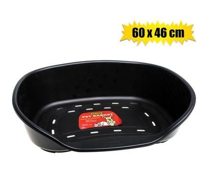 072-020247.Jpg Pet bed plastic medium 61x46x18.5cm – main product image