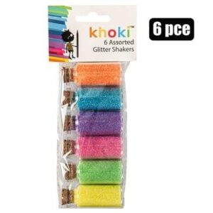 Art+craft glitter 6pce glass – main product image