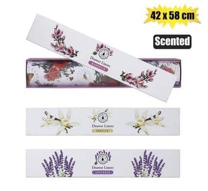 088-000080.Jpg Drawer liners scented asstd 42x58cm – main product image