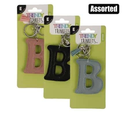 089-002001.Jpg Keychain alpha faux leather b – main product image