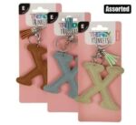 Keychain alpha faux leather x – main product image