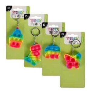 Keychain bubble popping fun 5cm – main product image