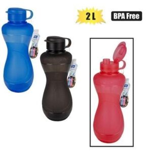 Water bottle pl 2l frosted – main product image