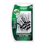 PGM Striped Golf Tees Durable Consistent Height Markers | Brits Brothers Parts