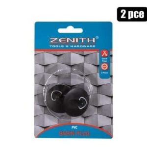 Basin plug 2pce black zenith – main product image