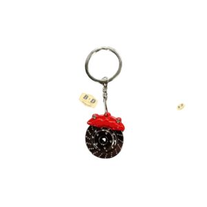 Brake Disc Key Ring (Red) – main product image