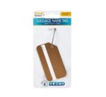 Travel luggage tag alu clip asstd – main product image