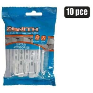Curtain hooks adjust acetyl pk 10 zenith – main product image