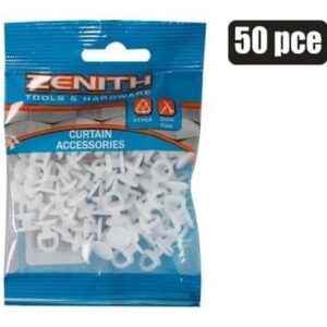 Curtain slides dumbell pack 50 zenith – main product image