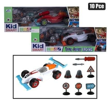 263-000059.Jpg Vehicle tools diy speed racer car 10pc – main product image