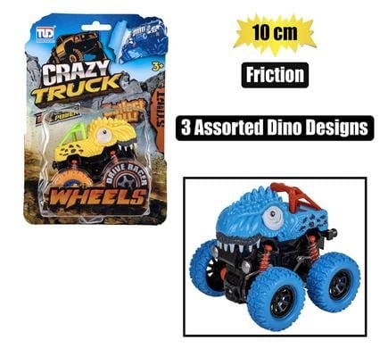 263-004005.Jpg Vehicle jeep monster dino friction 10cm – main product image