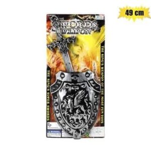 Boys playset sword and shield 49cm – main product image