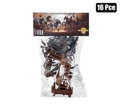 266-008039.Jpg Boys playset figurines and horse 16pc – main product image