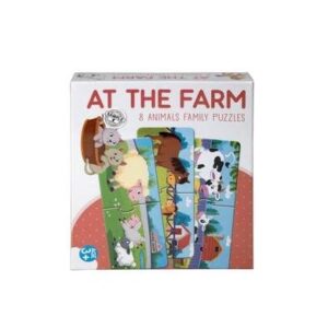 Puzzle jigsaw at the farm 16pc 8 asstd – main product image