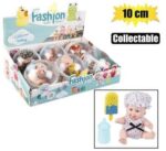 Doll collectable chubby baby 10cm – main product image